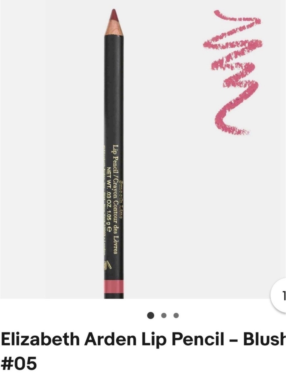 Elizabeth Arden Smooth Line Lip Pencil in Blush 05 NEW